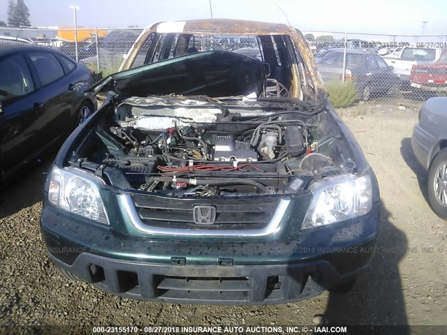 JHLRD18781S004213 - 2001 HONDA CR-V SE/LE GREEN photo 6