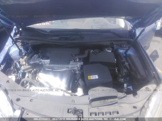4T1BF1FK7HU646142 - 2017 TOYOTA CAMRY LE/XLE/SE/XSE 蓝色 照片 10