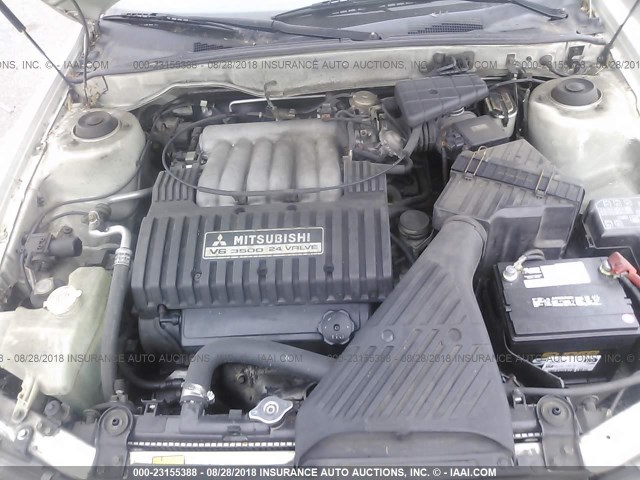 6MMAP67PX3T012381 - 2003 MITSUBISHI DIAMANTE LS WHITE photo 10