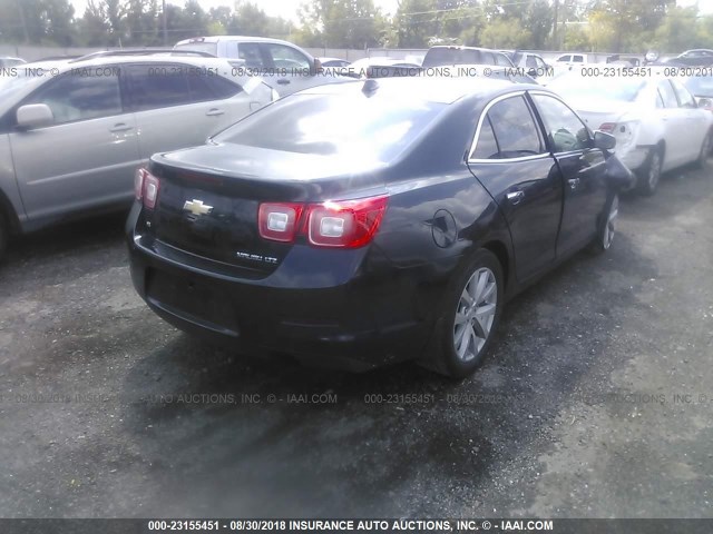 1G11H5SL0EF254998 - 2014 CHEVROLET MALIBU LTZ 黑色 照片 4