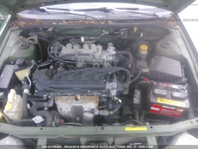 1N4AB42D7WC515886 - 1998 NISSAN 200SX SE GREEN photo 10