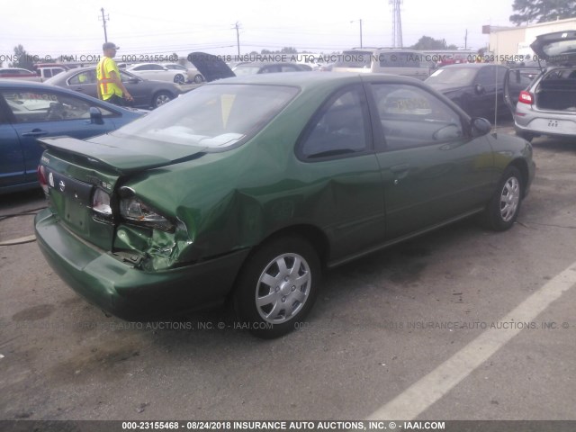 1N4AB42D7WC515886 - 1998 NISSAN 200SX SE GREEN photo 4