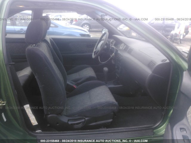 1N4AB42D7WC515886 - 1998 NISSAN 200SX SE GREEN photo 5