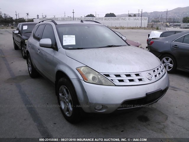 JN8AZ08T53W103980 - 2003 NISSAN MURANO SL/SE SILVER photo 1