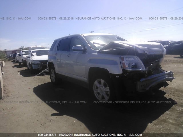 2GKALMEK7G6203020 - 2016 GMC TERRAIN SLE ვერცხლისფერი ფოტო 1