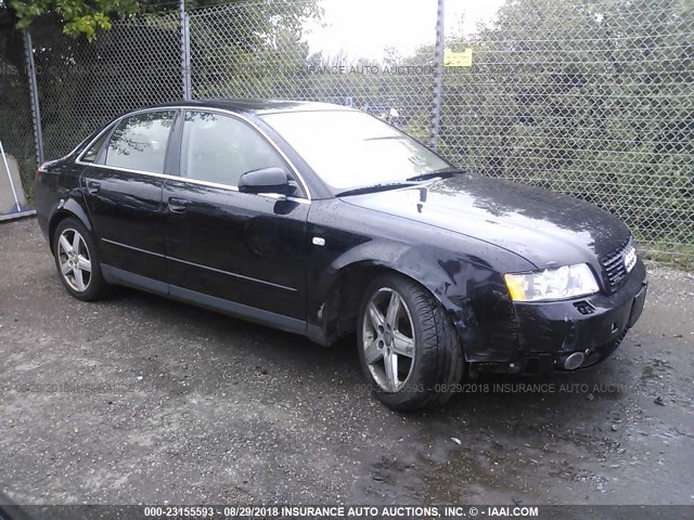 WAULT68E73A296279 - 2003 AUDI A4 3.0 QUATTRO BLACK photo 1