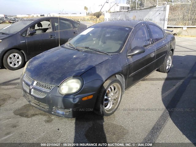 1B3ES26C33D128308 - 2003 DODGE NEON SE GRAY photo 2