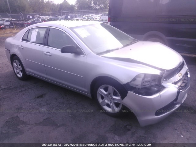 1G1ZB5E01CF252759 - 2012 CHEVROLET MALIBU LS 银色 照片 1