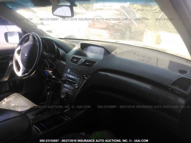 2HNYD28619H511165 - 2009 ACURA MDX TECHNOLOGY BLACK photo 5
