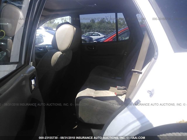 KM8SC73DX4U730371 - 2004 HYUNDAI SANTA FE GLS/LX WHITE photo 8