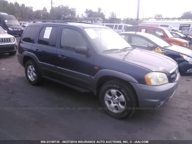 4F2YU08122KM52317 - 2002 MAZDA TRIBUTE LX/ES 蓝色 照片 1