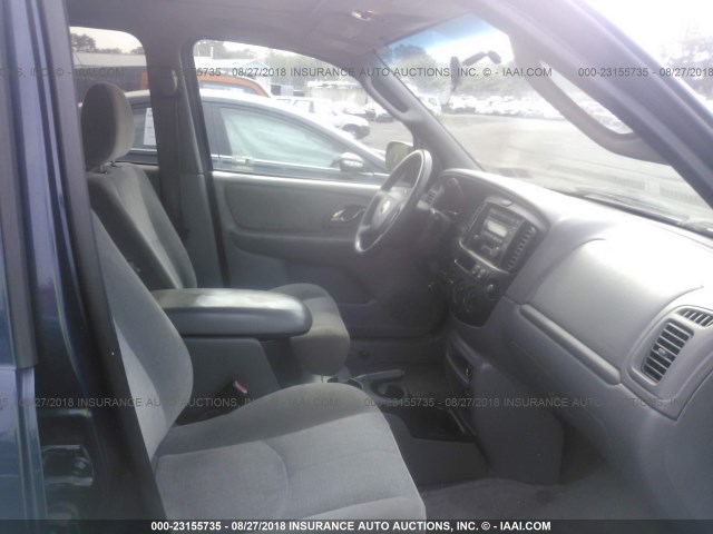 4F2YU08122KM52317 - 2002 MAZDA TRIBUTE LX/ES 蓝色 照片 5