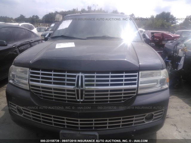 5LMFL28537LJ12516 - 2007 LINCOLN NAVIGATOR L BLACK photo 6