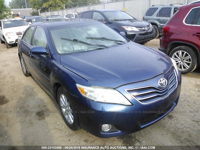 4T1BK3EK4BU615429 - 2011 TOYOTA CAMRY SE/LE/XLE Dark Blue photo 1