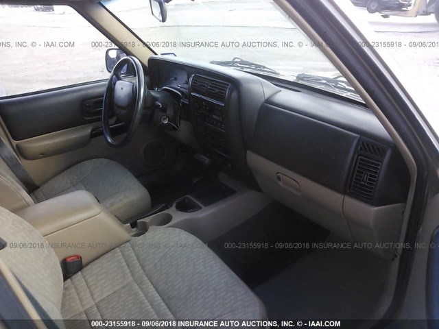 1J4FF68S8XL572728 - 1999 JEEP CHEROKEE SPORT/CLASSIC თაფლისფერი ფოტო 5