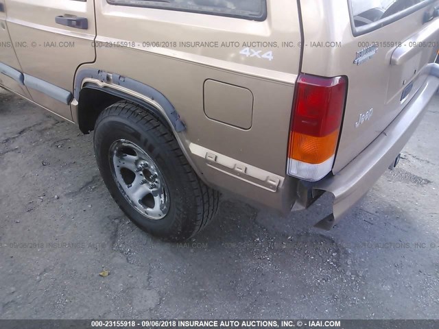 1J4FF68S8XL572728 - 1999 JEEP CHEROKEE SPORT/CLASSIC TAN photo 6