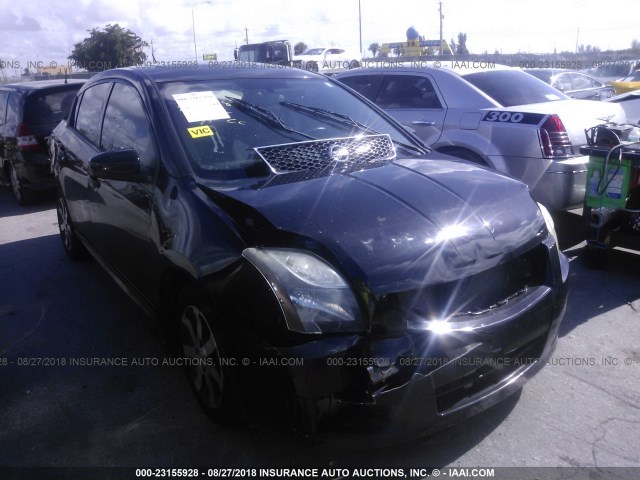 3N1AB6AP2CL782017 - 2012 NISSAN SENTRA 2.0/2.0S/SR/2.0SL 黑色 照片 1