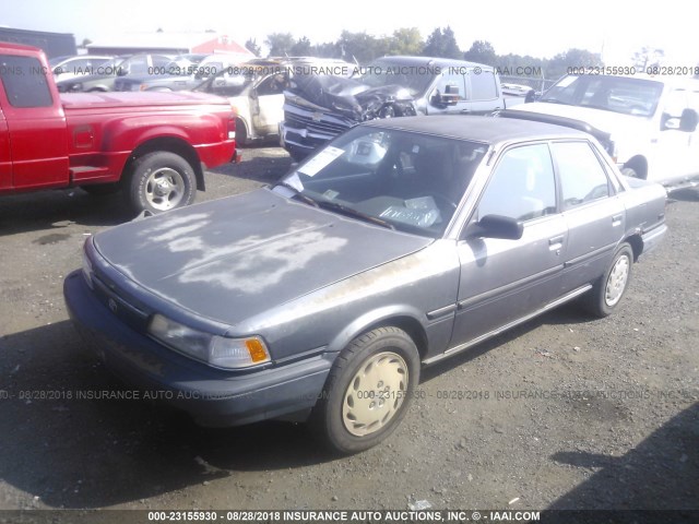 4T1SV21E6LU273422 - 1990 TOYOTA CAMRY DLX GRAY photo 2