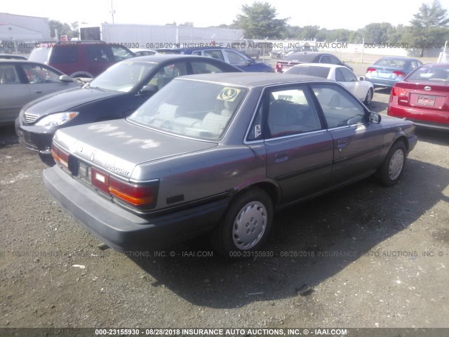 4T1SV21E6LU273422 - 1990 TOYOTA CAMRY DLX 灰色 照片 4