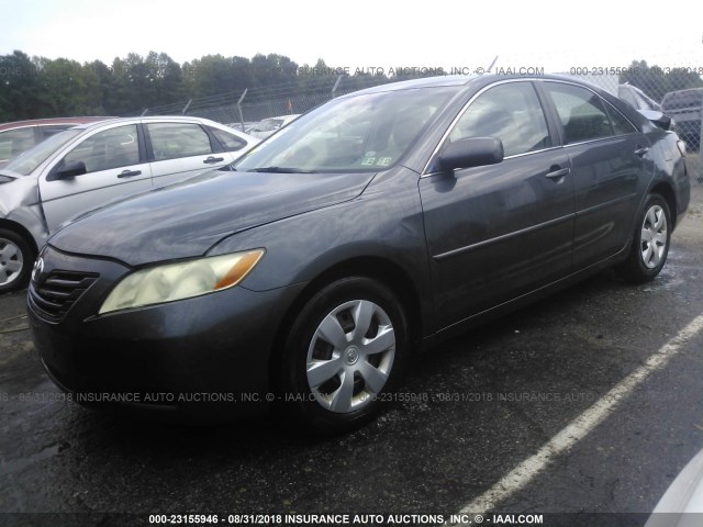 4T1BE46K67U133449 - 2007 TOYOTA CAMRY NEW GENERAT CE/LE/XLE/SE GRAY photo 2