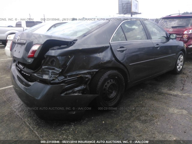 4T1BE46K67U133449 - 2007 TOYOTA CAMRY NEW GENERAT CE/LE/XLE/SE GRAY photo 4