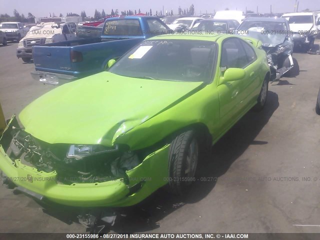 JHMBB2256SC008174 - 1995 HONDA PRELUDE SI/SR GREEN photo 2