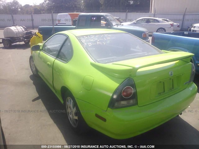 JHMBB2256SC008174 - 1995 HONDA PRELUDE SI/SR GREEN photo 3