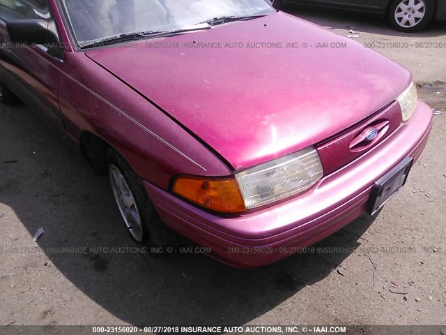 1FARP11J7RW329519 - 1994 FORD ESCORT LX/SPORT PURPLE photo 6