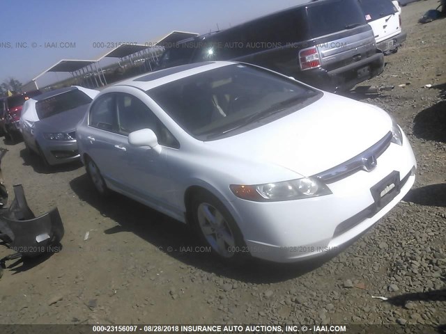 2HGFA16958H319857 - 2008 HONDA CIVIC EXL 白色 照片 1