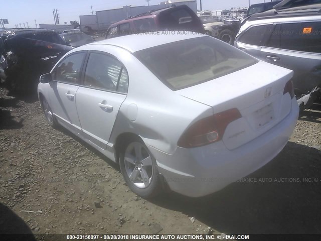2HGFA16958H319857 - 2008 HONDA CIVIC EXL 白色 照片 3