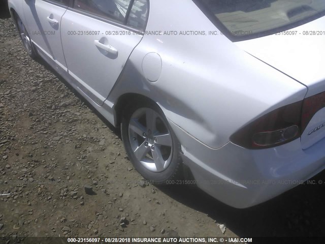 2HGFA16958H319857 - 2008 HONDA CIVIC EXL 白色 照片 6