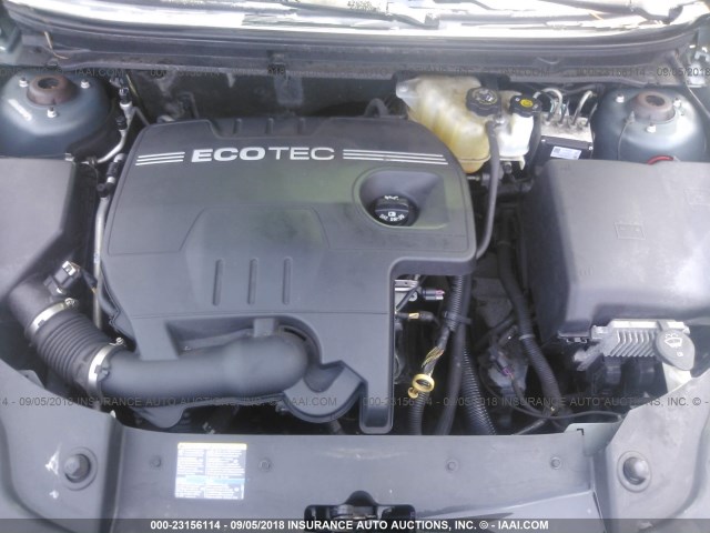 1G1ZG57B194234332 - 2009 CHEVROLET MALIBU LS Dəniz mavisi foto 10