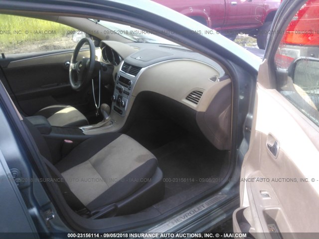 1G1ZG57B194234332 - 2009 CHEVROLET MALIBU LS Dəniz mavisi foto 5