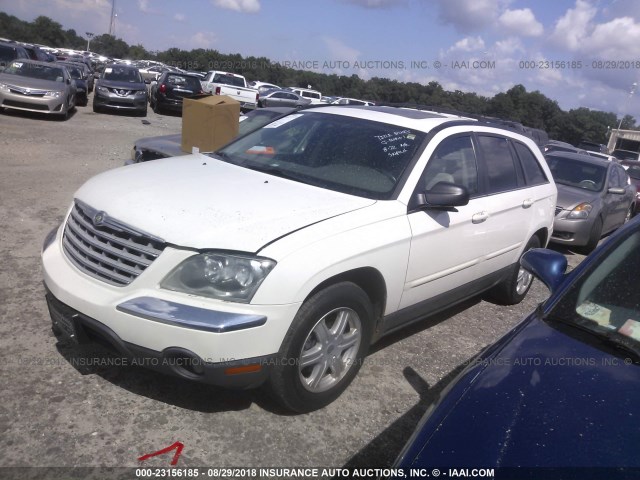2C4GM68415R419128 - 2005 CHRYSLER PACIFICA TOURING WHITE photo 2