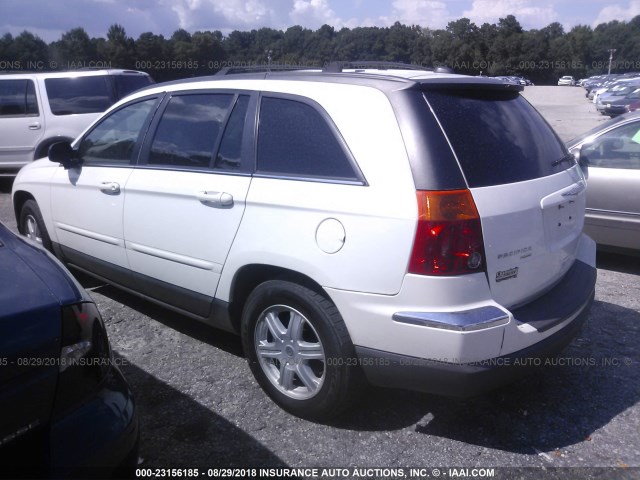2C4GM68415R419128 - 2005 CHRYSLER PACIFICA TOURING WHITE photo 3