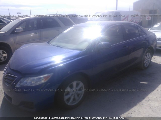 4T4BF3EK9AR083202 - 2010 TOYOTA CAMRY SE/LE/XLE 蓝色 照片 2