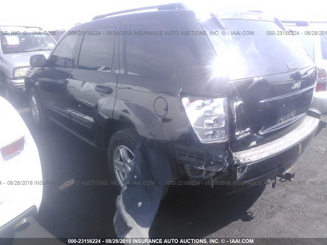 1J4GR48K56C319963 - 2006 JEEP GRAND CHEROKEE LAREDO/COLUMBIA/FREEDOM 黑色 照片 3