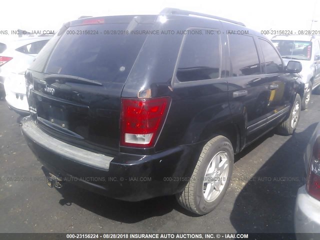 1J4GR48K56C319963 - 2006 JEEP GRAND CHEROKEE LAREDO/COLUMBIA/FREEDOM 黑色 照片 4