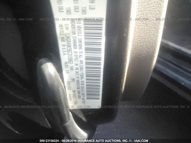 1J4GR48K56C319963 - 2006 JEEP GRAND CHEROKEE LAREDO/COLUMBIA/FREEDOM 黑色 照片 9