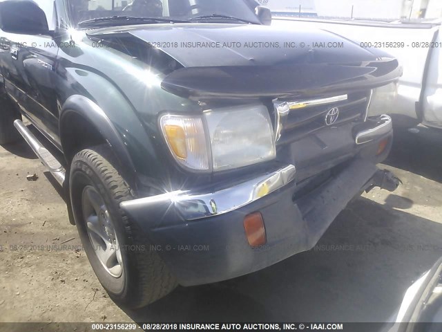 4TASN92N3YZ678851 - 2000 TOYOTA TACOMA XTRACAB PRERUNNER მწვანე ფოტო 6
