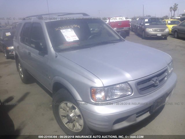 4S6DM58W0Y4410459 - 2000 HONDA PASSPORT EX/LX ვერცხლისფერი ფოტო 1