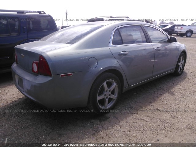1G1ZH57B294103648 - 2009 CHEVROLET MALIBU 1LT ღია ლურჯი ფოტო 4