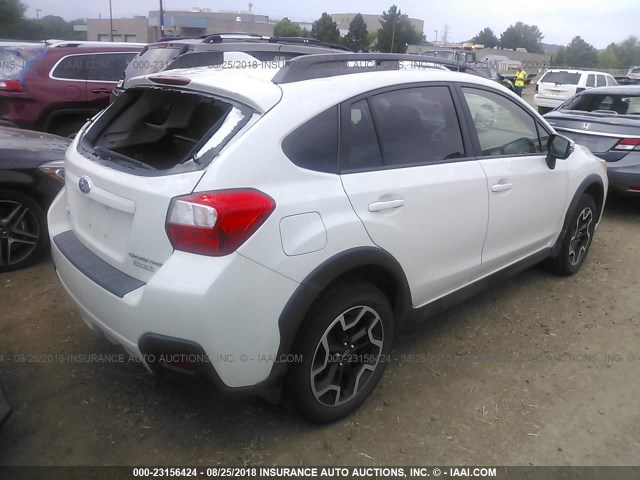 JF2GPALC2HH251073 - 2017 SUBARU CROSSTREK LIMITED WHITE photo 4