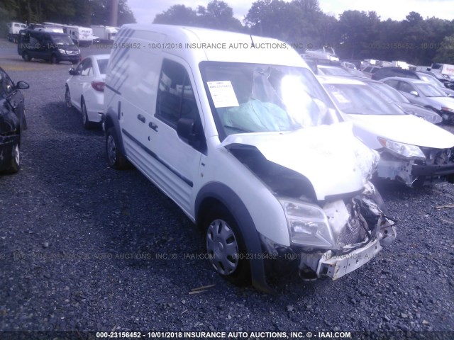 NM0LS7BN6DT126941 - 2013 FORD TRANSIT CONNECT  WHITE photo 1