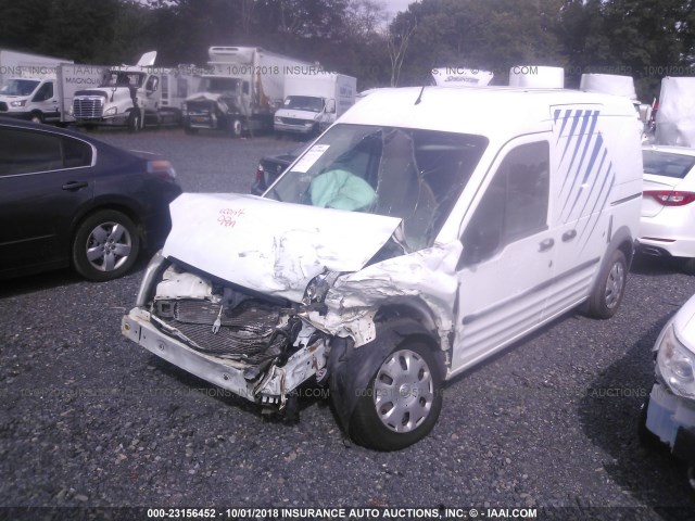 NM0LS7BN6DT126941 - 2013 FORD TRANSIT CONNECT  WHITE photo 2