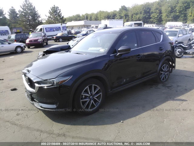 JM3KFBDM4J0306059 - 2018 MAZDA CX-5 GRAND TOURING BLACK photo 2