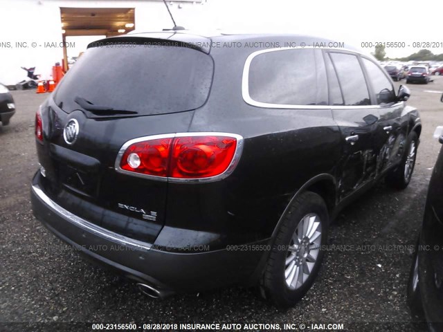 5GALRBED8AJ114903 - 2010 BUICK ENCLAVE CXL BLACK photo 3