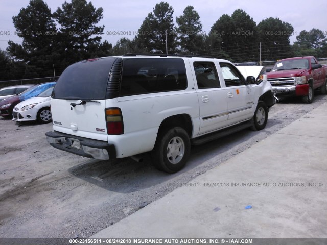 1GKEC16Z75J106864 - 2005 GMC YUKON XL C1500 WHITE photo 4