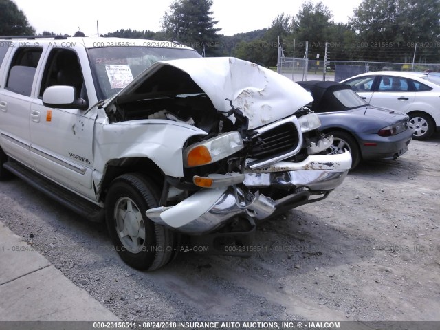 1GKEC16Z75J106864 - 2005 GMC YUKON XL C1500 WHITE photo 6