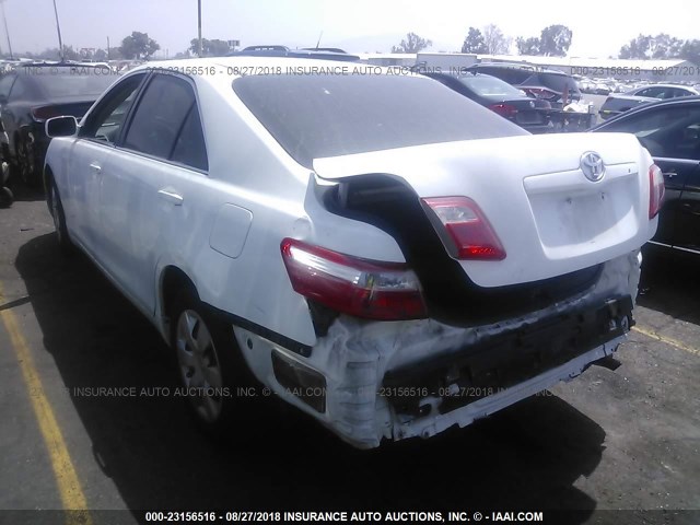 4T4BE46K69R077361 - 2009 TOYOTA CAMRY SE/LE/XLE თეთრი ფოტო 3